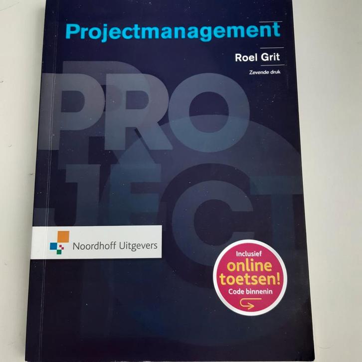 Roel Grit - Projectmanagement, Boeken, Wetenschap, Zo goed als nieuw, Ophalen of Verzenden