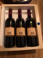 Doos met 3 authentieke Buzet rode wijnen - 1993, Frankrijk, Ophalen of Verzenden, Zo goed als nieuw, Rode wijn