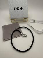 Dior Armband/Ketting, Sieraden, Tassen en Uiterlijk, Armbanden, Zwart, Leer, Ophalen of Verzenden, Zo goed als nieuw