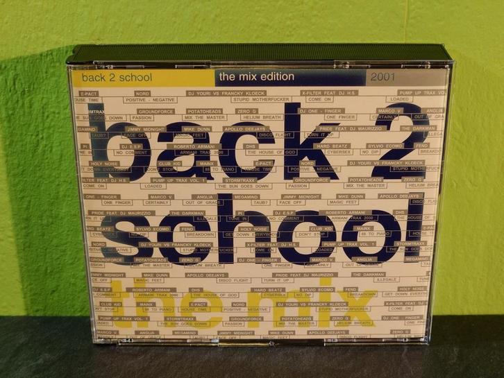 Back 2 School - The Mix Edition - Oldschool Hardhouse, Cd's en Dvd's, Cd's | Dance en House, Gebruikt, Ophalen of Verzenden