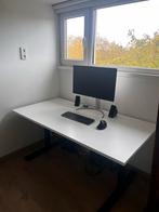 Verstelbaar Zit-Sta Bureau 160x80cm, Huis en Inrichting, Bureaus, Ophalen, In hoogte verstelbaar, Zo goed als nieuw, Stabureau