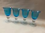 Design Set van 4 Artland Iris met belletjes wijnglas of wate, Ophalen, Gebruikt, Waterglas