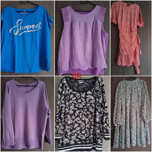 Dameskleding maat 48, Kleding | Dames, Grote Maten, Zo goed als nieuw, Jurk, Ophalen of Verzenden