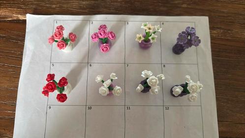 Playmobil losse onderdelen bloemen in vaas rozen, Kinderen en Baby's, Speelgoed | Playmobil, Gebruikt, Los playmobil, Ophalen of Verzenden