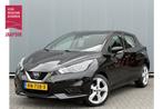 Nissan Micra BWJ 2018 1.0L 71 PK Acenta TREKHAAK / AIRCO / C, Auto's, 12 maanden, Stof, Gebruikt, Zwart