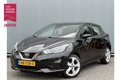 Nissan Micra BWJ 2018 1.0L 71 PK Acenta TREKHAAK / AIRCO / C, Auto's, Nissan, Bedrijf, Te koop, Micra, ABS, Airbags, Airconditioning
