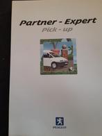 Peugeot Partner & Expert Pick-up sept 2000, Boeken, Auto's | Folders en Tijdschriften, Peugeot, Ophalen of Verzenden, Zo goed als nieuw