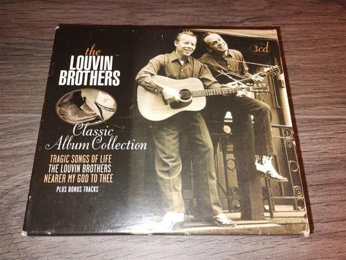 The Louvin Brothers - Classic Album Collection [3 CD], Cd's en Dvd's, Cd's | Country en Western, Zo goed als nieuw, Ophalen of Verzenden