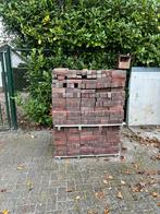 Gekleurde gebakken stenen  ongeveer 15m2, Tuin en Terras, Ophalen, Zo goed als nieuw, Overige materialen, Terrastegels