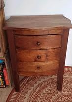 Supermooi houten ladenkastje/nachtkastje, Huis en Inrichting, Kasten | Ladekasten, Ophalen, Gebruikt, 50 tot 100 cm, 3 of 4 laden