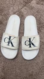 Witte Calvin Klein slippers, Slippers, Calvin Klein, Wit, Ophalen of Verzenden