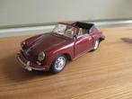 DEA Porsche 356 Cabriolet ROOD, Hobby en Vrije tijd, Modelauto's | 1:43, Ophalen of Verzenden, Zo goed als nieuw, Auto, Overige merken