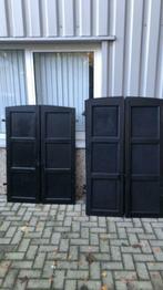 Antieke set hardhouten raamluiken (8stuks), La belle porte, Jurgen.hoogenboezem@gmail.com, Overige typen, Ophalen of Verzenden