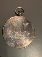 zilveren draagmedaille, zilver, dienstjubileum-medaille., Ophalen of Verzenden, Zilver