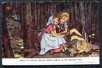 Hans en Grietje, alleen in het bos, 1956, sprookje Grimm, Verzenden, 1940 tot 1960, Gelopen, Kinderen