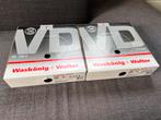 2x Waskönig+Walter VD draad 1.5mm² zwart - 100m rol, Doe-het-zelf en Verbouw, Ophalen, Nieuw, Kabel of Snoer