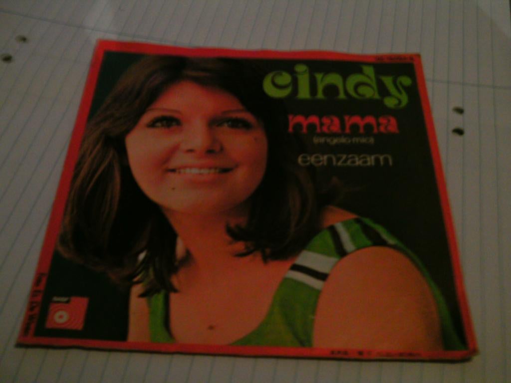 CINDY MAMA - EENZAAM, Cd's en Dvd's, Vinyl | Nederlandstalig, Verzenden, Zo goed als nieuw, Overige formaten, Levenslied of Smartlap