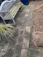 Een paar stapel blokken stenen en tegels, Tuin en Terras, Ophalen, Gebruikt