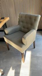 Eetkamerstoelen, Huis en Inrichting, Stoelen, Gebruikt, Bruin, Ophalen of Verzenden, Vier