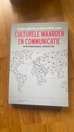 Culturele waarden en communicatie in internationaal perspect, Sociale wetenschap, Ophalen of Verzenden, Zo goed als nieuw, Marie-Thérèse Claes; Marinel Gerritsen