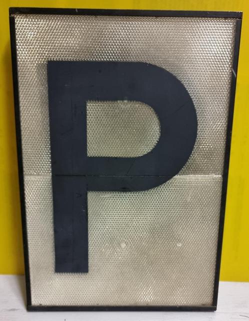 Seinbord/fluitbord Bü4 / Pfeiftafel DB Deutsche Bahn, Verzamelen, Spoorwegen en Tramwegen, Gebruikt, Trein, Overige typen, Ophalen of Verzenden