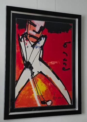 Herman Brood - Golfer - Handgesigneerd - 178/200 beschikbaar voor biedingen