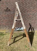 Krabpaal houten schilderstrap, Ophalen, Gebruikt
