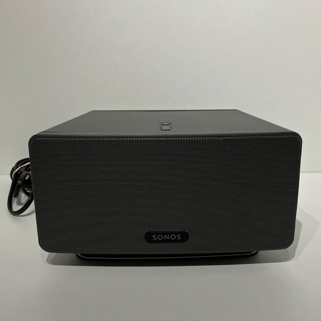 Sonos Play 3 Zwart inclusief TafelStandaard Nette Staat, Audio, Tv en Foto, Luidsprekers, Ophalen of Verzenden, Zo goed als nieuw