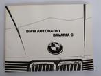 BMW Autoradio Bavaria C handleiding boekje druk 1986, Ophalen of Verzenden, Zo goed als nieuw