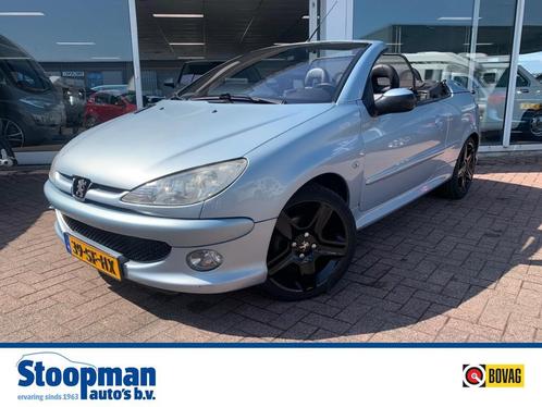 Peugeot 206 CC 2.0 16V Cabriolet Leder LMV El.ramen, Auto's, Peugeot, Bedrijf, ABS, Airbags, Centrale vergrendeling, Elektrische ramen