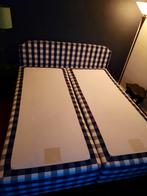 Hästens Boxspring met hoofdbord te koop!, Ophalen, Zo goed als nieuw, Tweepersoons