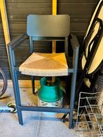 Bellagio Cino Barstoel zwart (2x) - i.v.m. Verhuizing, Huis en Inrichting, Ophalen, Gebruikt, 60 tot 90 cm, Metaal