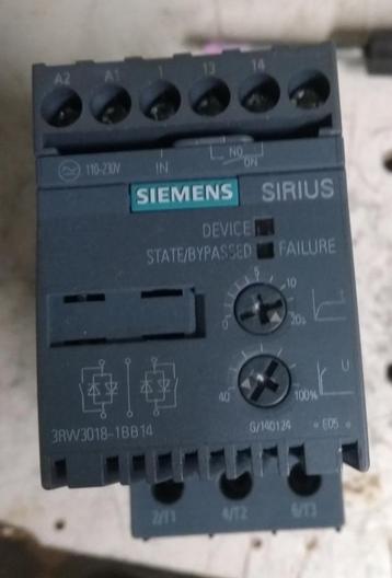 Siemens softstarter 3RW3018-1BB14 7,5kW beschikbaar voor biedingen