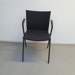 set 3x Ahrend 463 kantoorstoelen stoelen - nieuwe stof zwart, Ophalen of Verzenden, Zwart, Stof