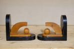 Houten boekensteunen Art deco, Ophalen of Verzenden, Niet bekend, 2e hands. niet bekend, Niet bekend