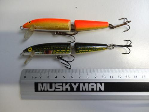 Kunstaas: Rapala Jointed (J-11) pluggen, Watersport en Boten, Hengelsport | Roofvissen, Gebruikt, Overige typen, Verzenden