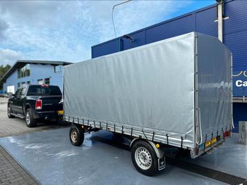 Hapert Schamel aanhanger huif schamelwagen 410x180x180 beschikbaar voor biedingen
