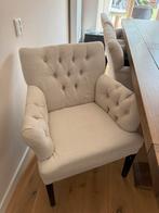 Eetstoelen 6x 3 witte en 3 zwarte, Ophalen, Gebruikt