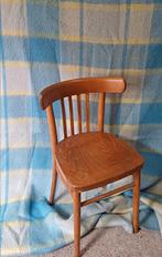 Vintage 100% wollen dik deken ruit blauw geel 150 x 219 cm, Huis en Inrichting, Woonaccessoires | Plaids en Woondekens, Ophalen of Verzenden