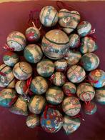 Papier maché kerstballen, Ophalen of Verzenden, Zo goed als nieuw