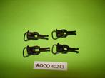 Roco beugelkoppelingen 40243 voor NEM-schacht, Hobby en Vrije tijd, Modeltreinen | H0, Gelijkstroom of Wisselstroom, Wagon, Ophalen of Verzenden