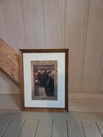 Schilderij van een koe in lijst, Ophalen