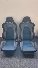Mitsubishi Lancer EVO 7 Recaro Stoelen + Achterbank, Ophalen, Gebruikt, Mitsubishi