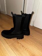 Zwarte Laarzen - Maat 38, Ophalen of Verzenden, Zo goed als nieuw, Zwart, Lage of Enkellaarzen