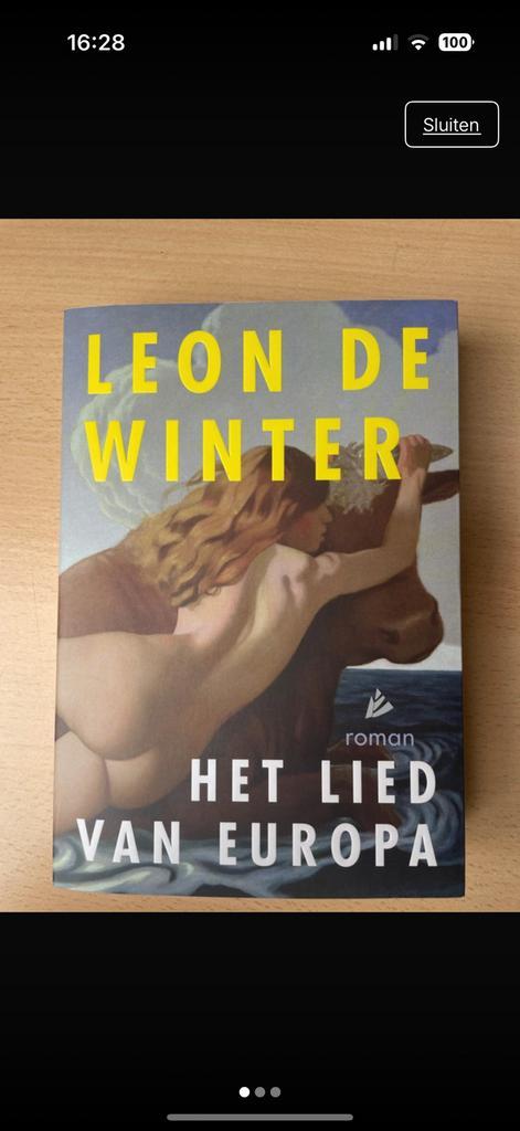 Leon de Winter - Het lied van Europa, Boeken, Literatuur, Zo goed als nieuw, Nederland, Ophalen of Verzenden