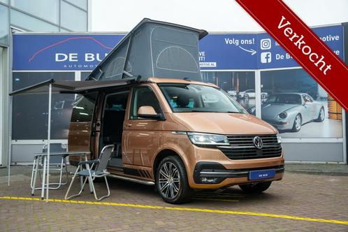 Volkswagen Transporter California Ocean T6.1 2.0 TDI DSG 4Mo, Auto's, Bestelauto's, Bedrijf, Te koop, 4x4, ABS, Achteruitrijcamera