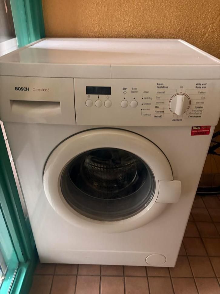 Wasmachine Bosch Classixx 5 - Defect Scharnier, Gratis, Witgoed en Apparatuur, Wasmachines, Gebruikt, Voorlader, 6 tot 8 kg, 85 tot 90 cm