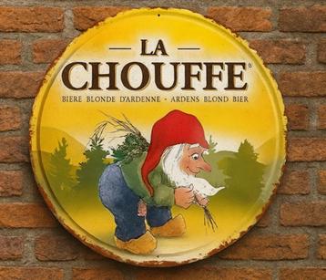 Vintage La Chouffe bord (20x20) beschikbaar voor biedingen