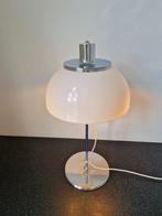Vintage Guzzini "Faro" tafellamp mushroom design, Ophalen of Verzenden, Zo goed als nieuw, Kunststof, Minder dan 50 cm