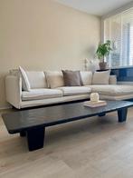 Eyecatcher! Zara Home gehamerde japandi salontafel, Ophalen, 100 tot 150 cm, 50 tot 100 cm, Zo goed als nieuw